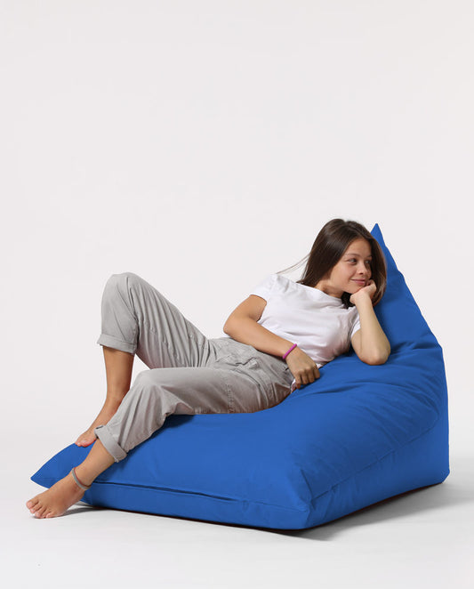 Vreća za sjedenje, Pyramid Big Bed Pouf - Blue