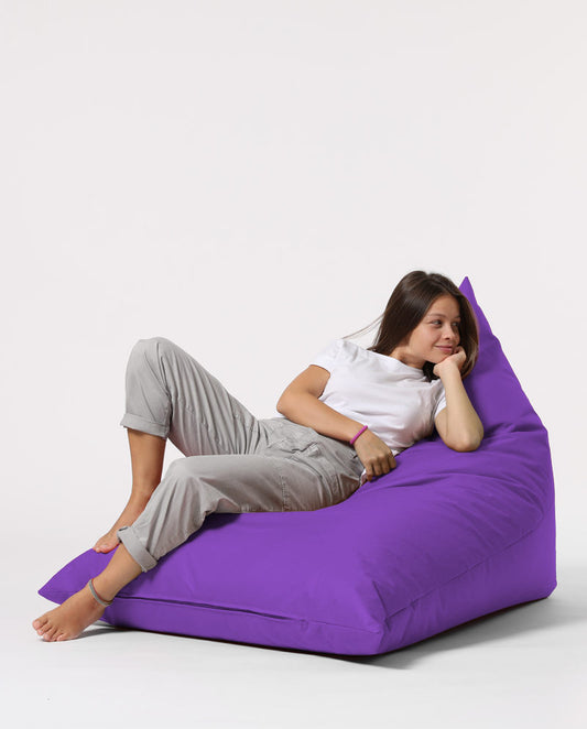 Vreća za sjedenje, Pyramid Big Bed Pouf - Purple
