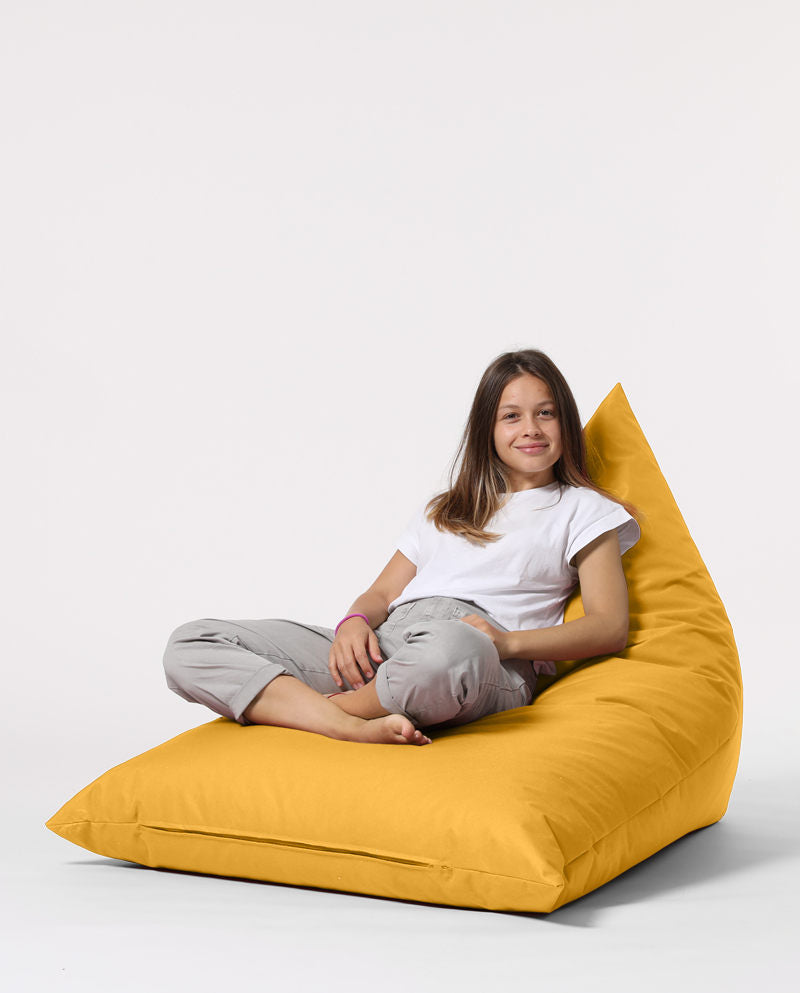 Vreća za sjedenje, Pyramid Big Bed Pouf - Yellow