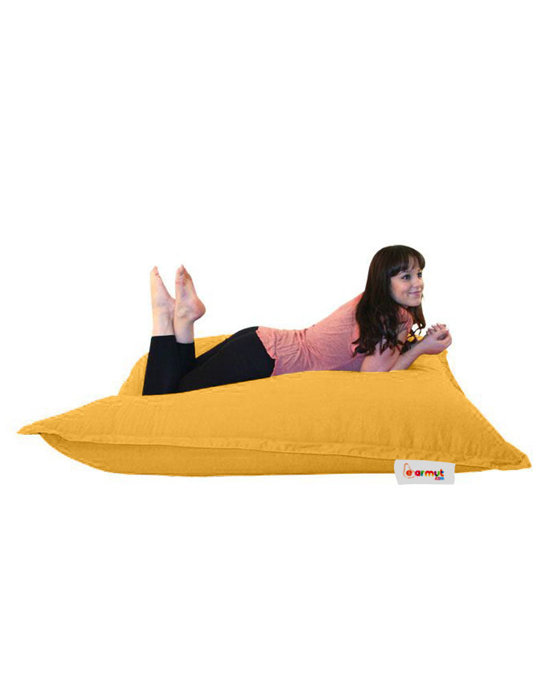 Vreća za sjedenje, Cushion Pouf 100x100 - Yellow