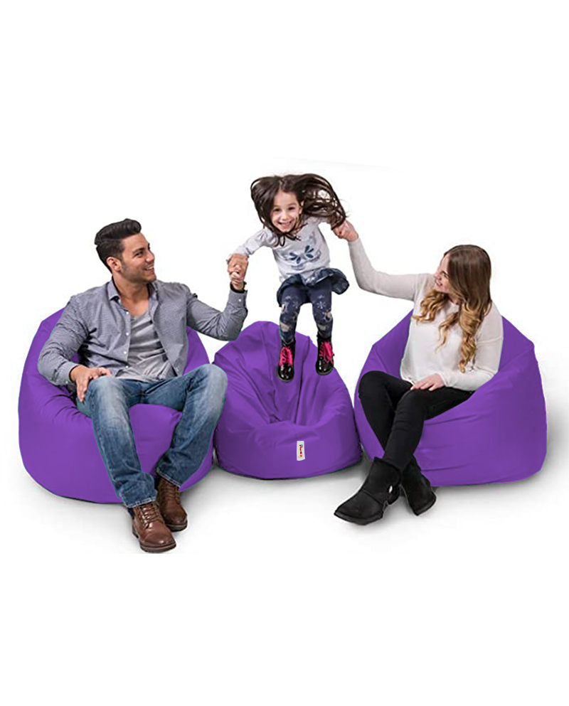 Vreća za sjedenje, Iyzi 100 Cushion Pouf - Purple
