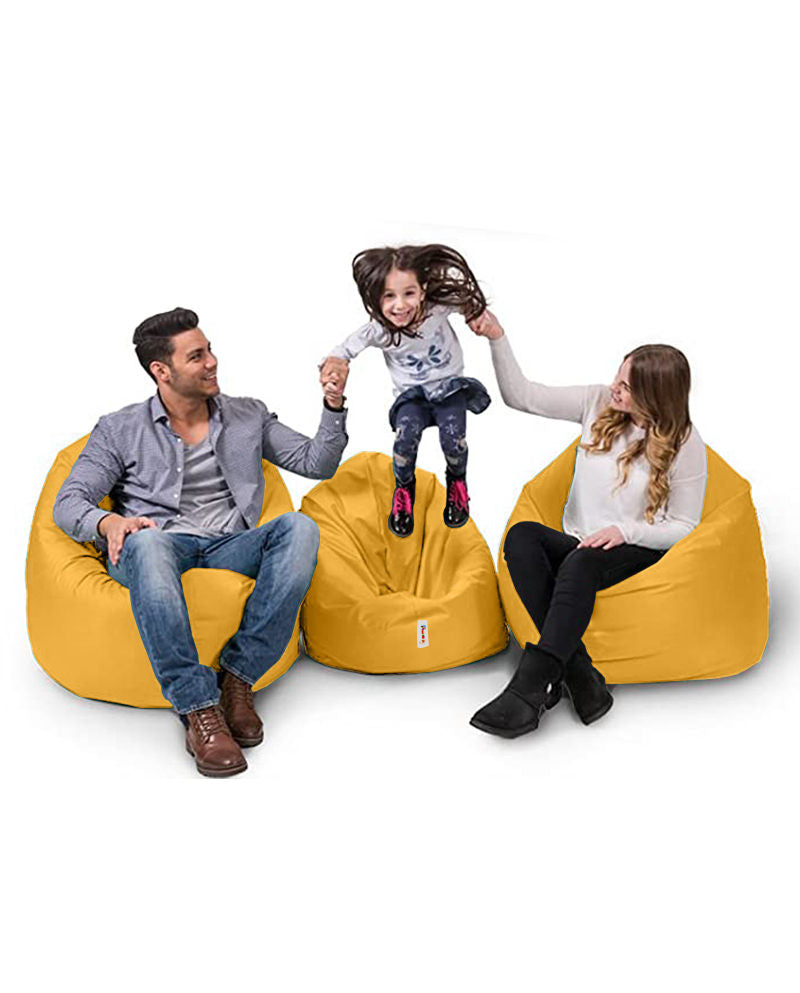 Vreća za sjedenje, Iyzi 100 Cushion Pouf - Yellow