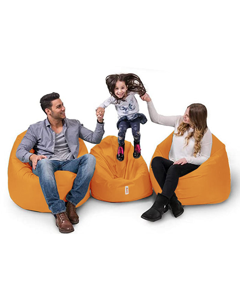 Vreća za sjedenje, Iyzi 100 Cushion Pouf - Orange