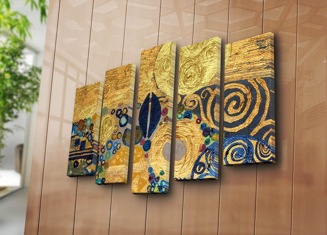 Slika ukrasna platno (5 komada), 5PATK-234