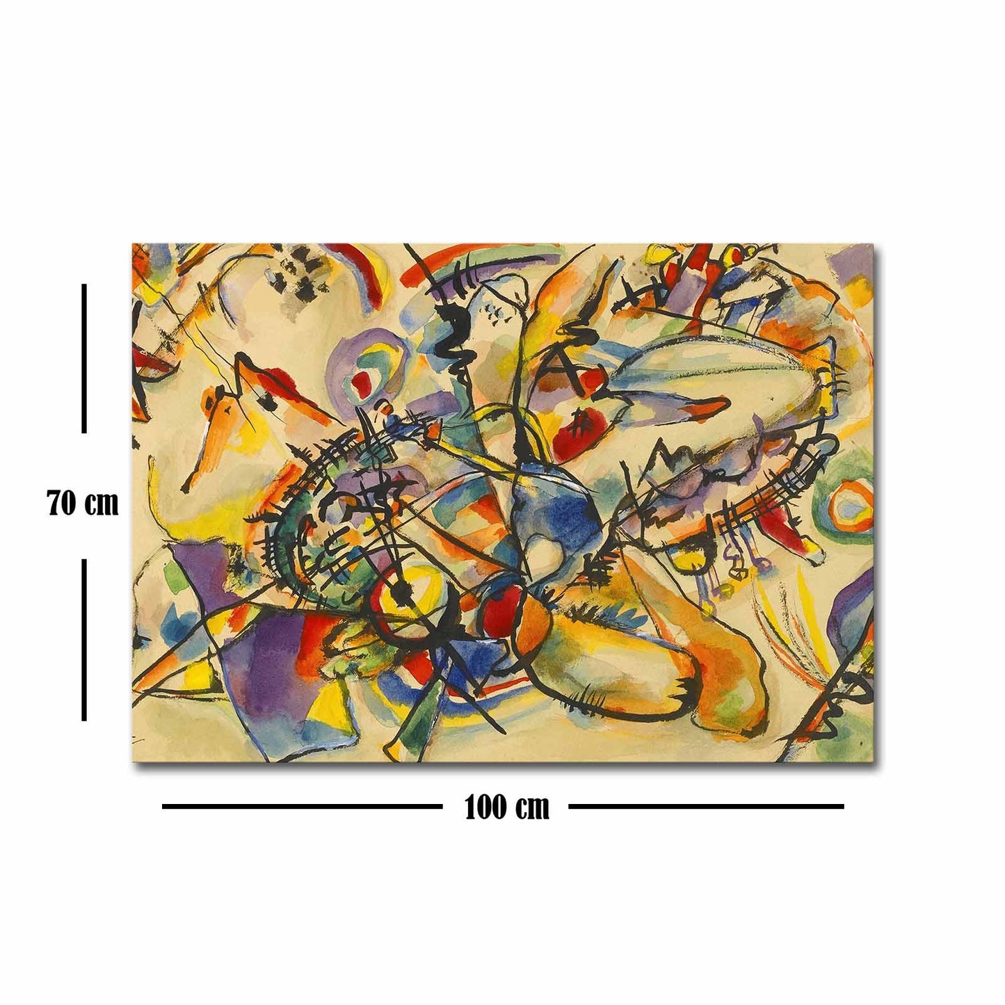 Ukrasna slika platno, 70100FAMOUSART-031