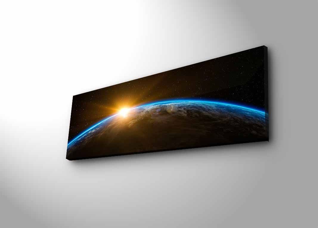 Ukrasna LED osvijetljena platno slika, 3090NASA-018
