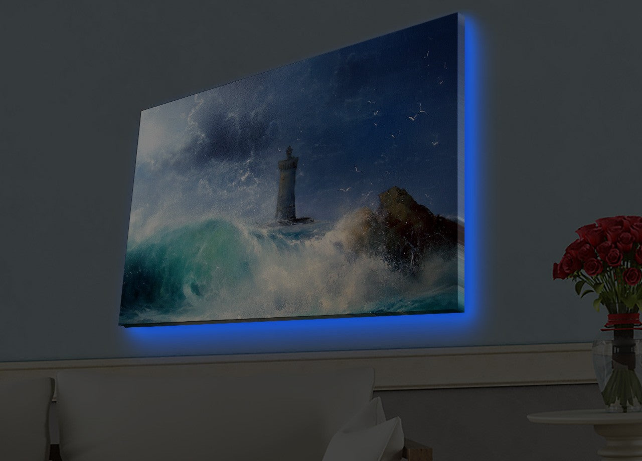 Slika dekorativna platno sa LED rasvjetom, 4570HDACT-050