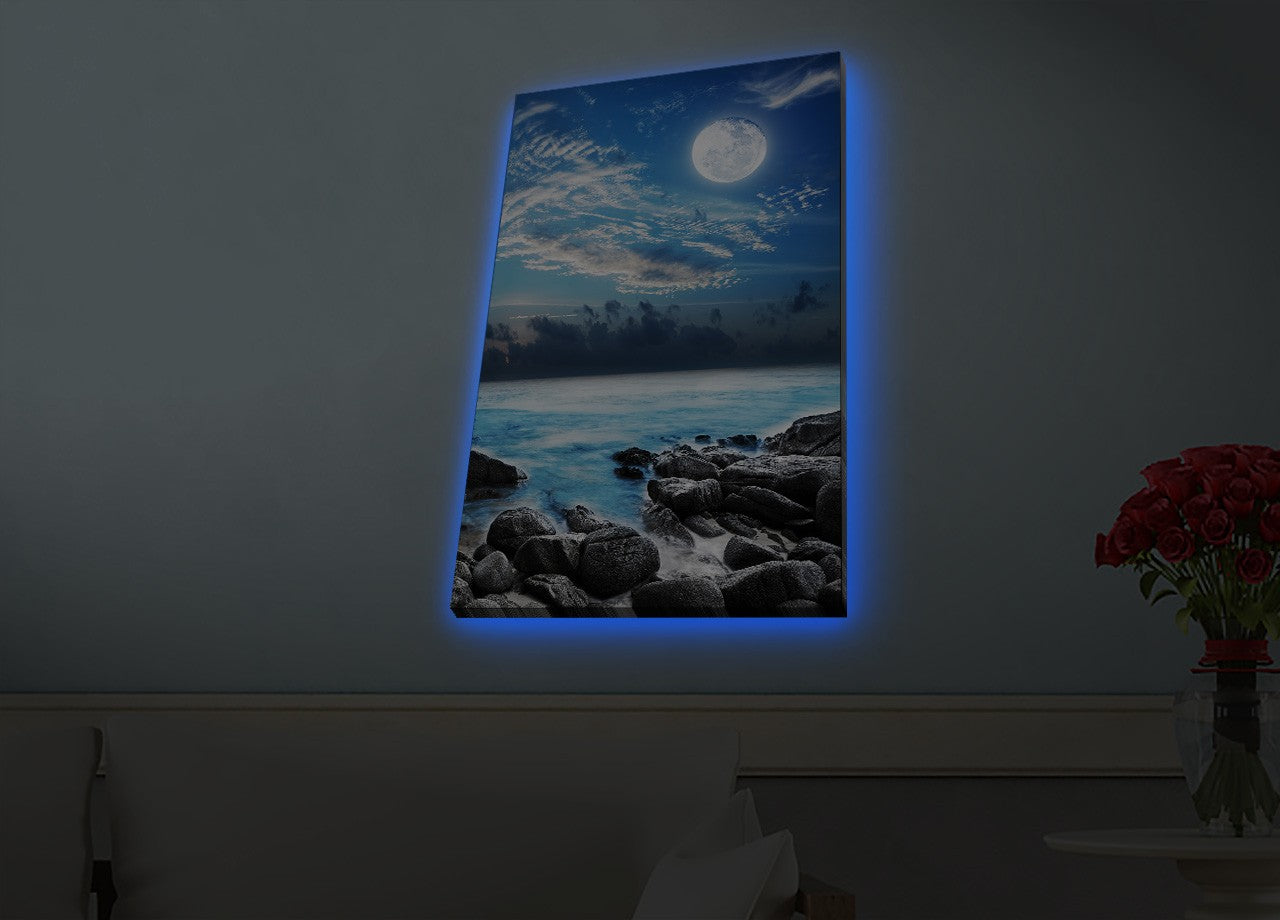 Slika dekorativna platno sa LED rasvjetom, 4570HDACT-099