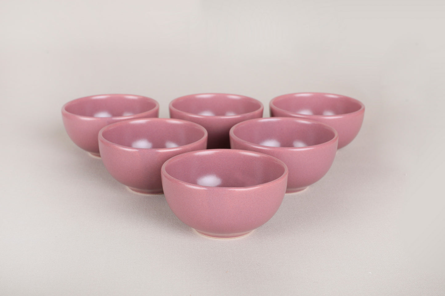 Set posudica za umake, Bulut Violet Snack - Sauce Bowl 8 Cm 6 Pieces