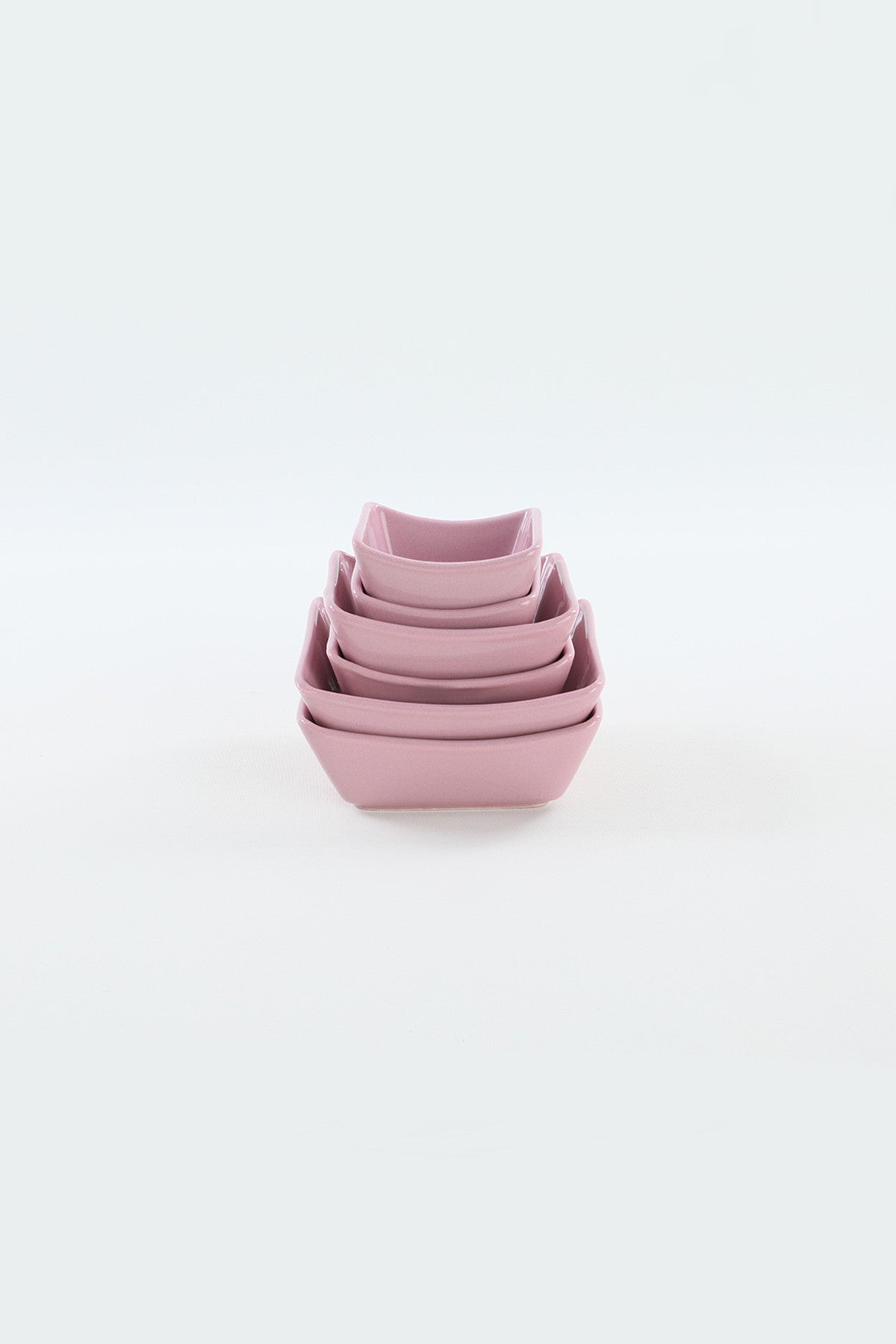 Set posudica za umake, Violet Sandal Snack - Sauce Bowl 8-10-12 Cm 6 Pieces