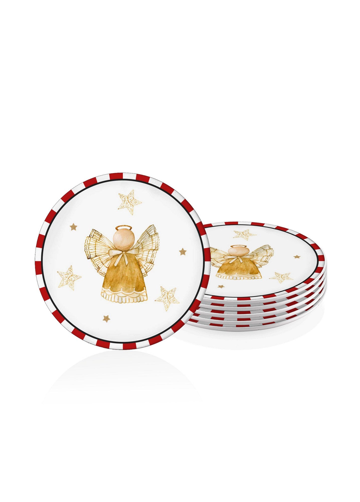 Set keramičkih tanjura za desert (6 komada)