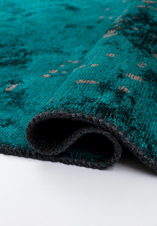 Tepih PAINT DARK TURQUOISE, 240 x 300 cm