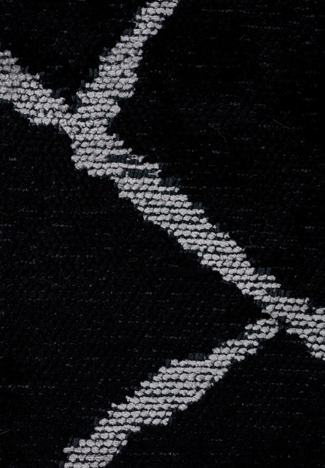 Tepih GRID BLACK, 240 x 340 cm