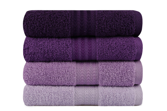 Set ručnika SKY, 50*90 cm, 4 komada, Rainbow - Lilac