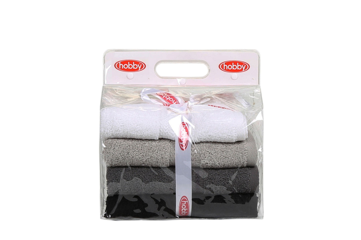 Set ručnika RAINBOW, 50*90 cm, 4 komada, Rainbow - Black