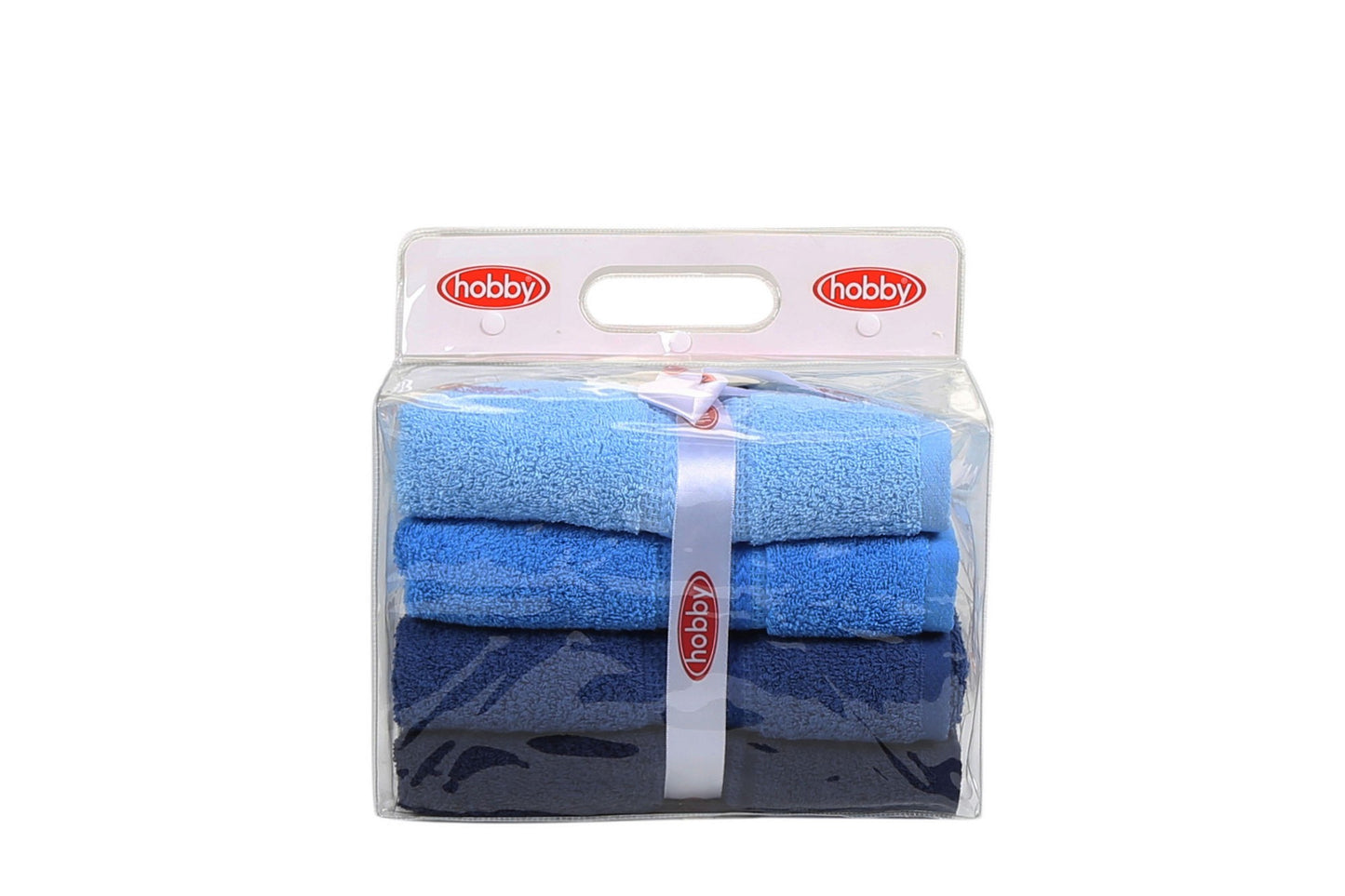 Ručnik Rainbow plavi set 4 komada u poklon kutiji , Rainbow - Blue