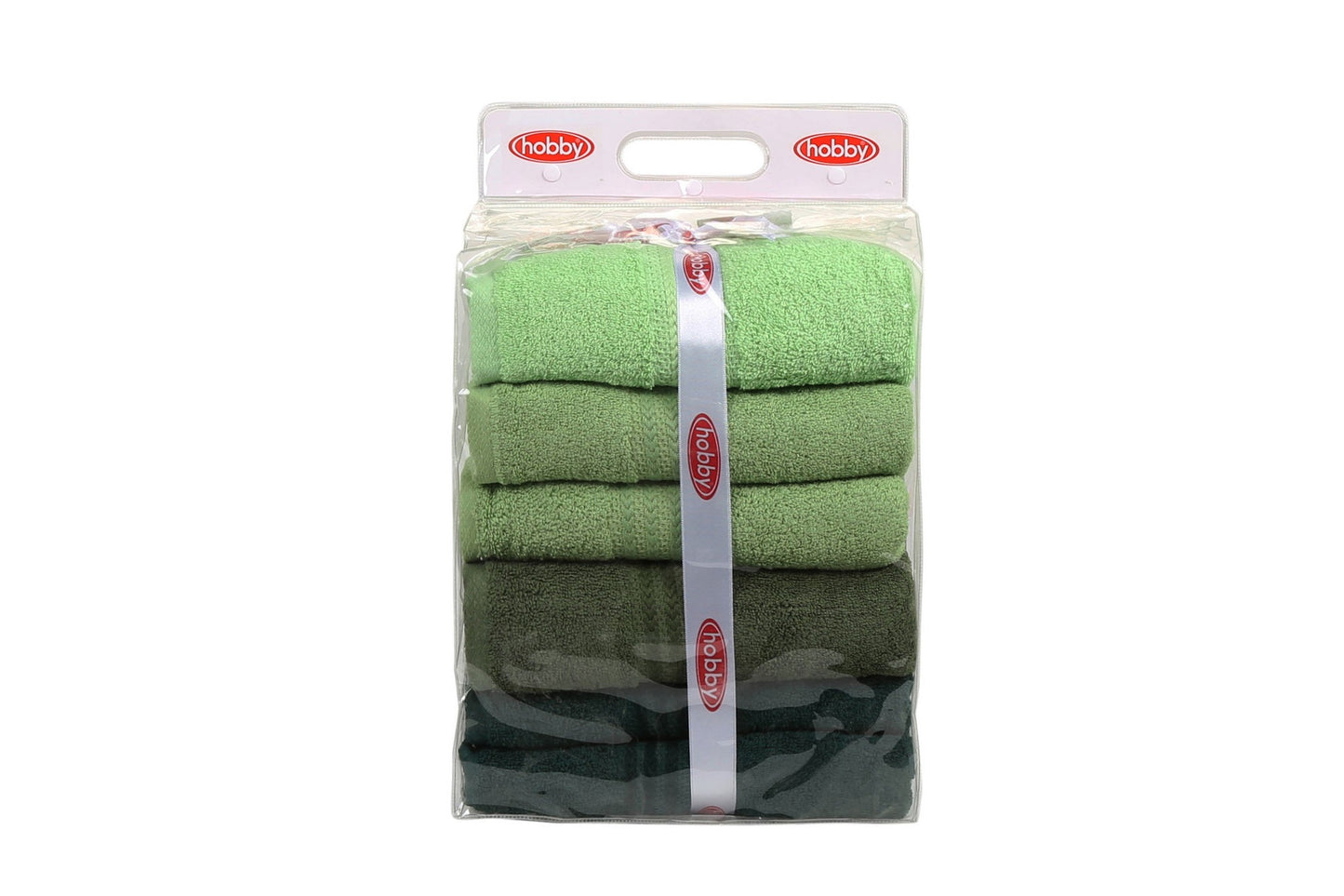 Set ručnika NINA, 70*140 cm, 4 komada, Rainbow - Green