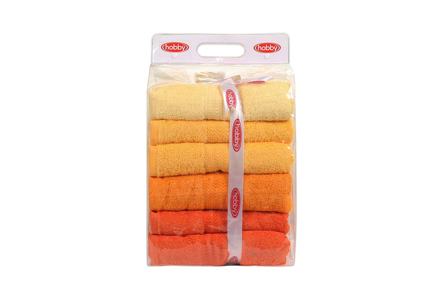 Set ručnika DANNA, 70*140 cm, 4 komada, Rainbow - Yellow
