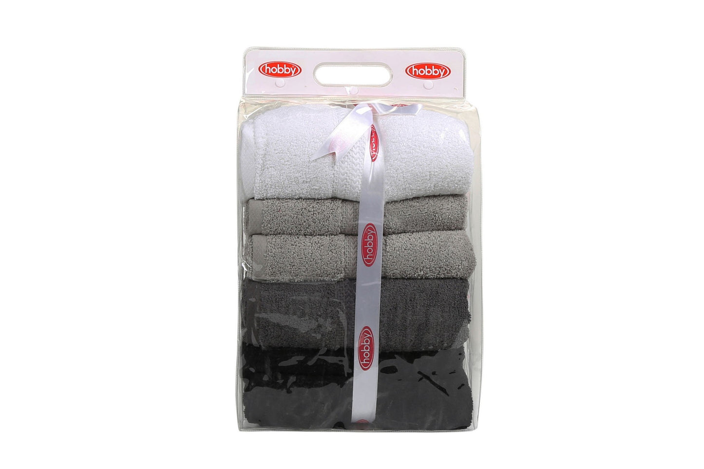 Ručnik Rainbow crni set 4 komada u poklon kutiji , Rainbow - Black