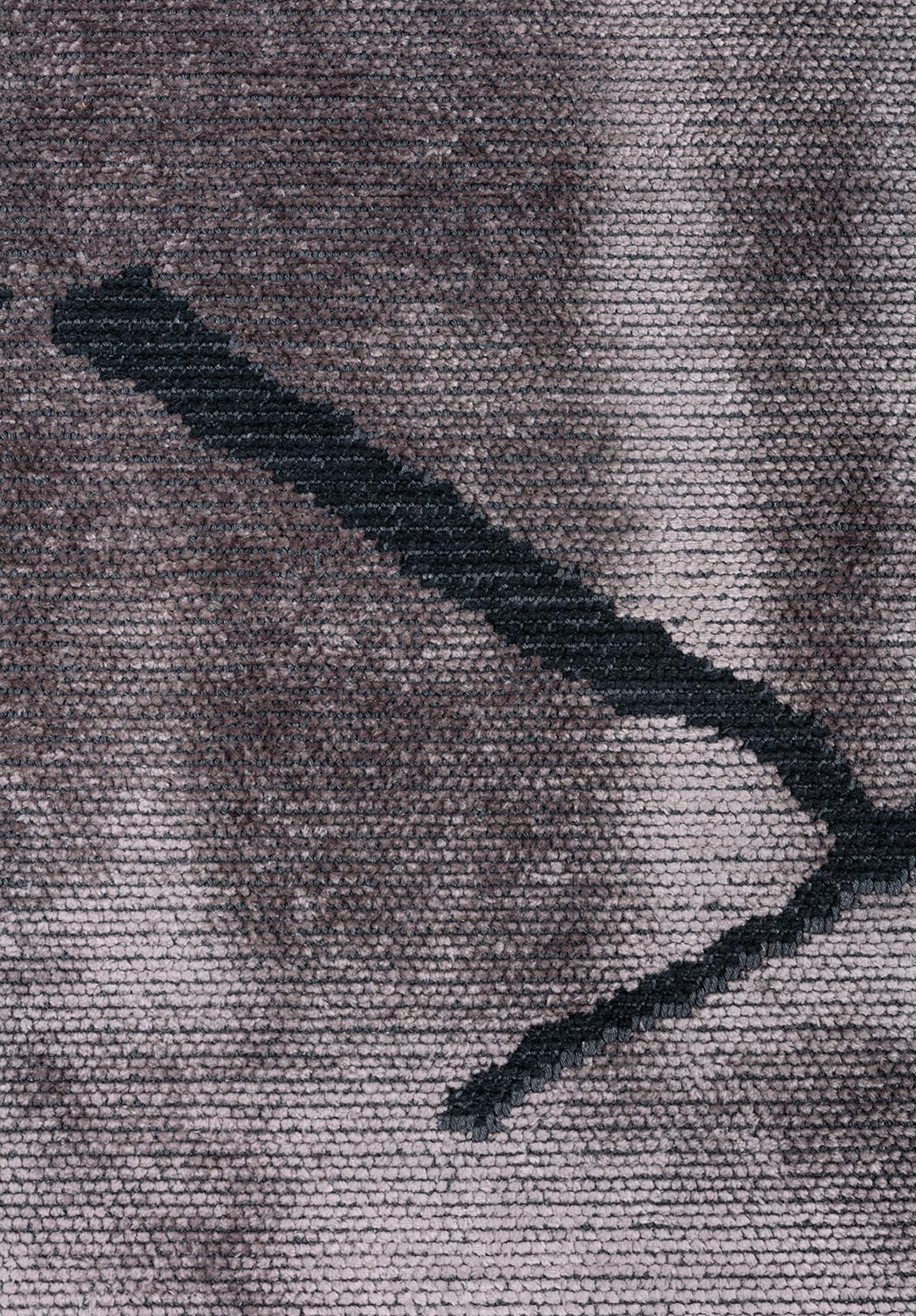 Tepih WAVE MATTE BLACK, 240 x 340 cm
