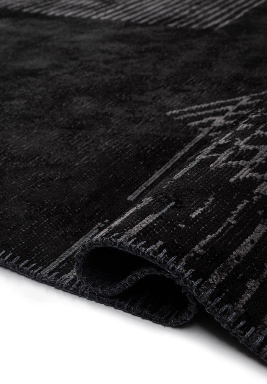 Tepih MATRIX BLACK, 200 x 250 cm