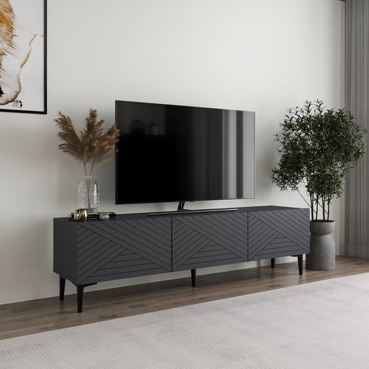 TV komoda niska Felix - antracit