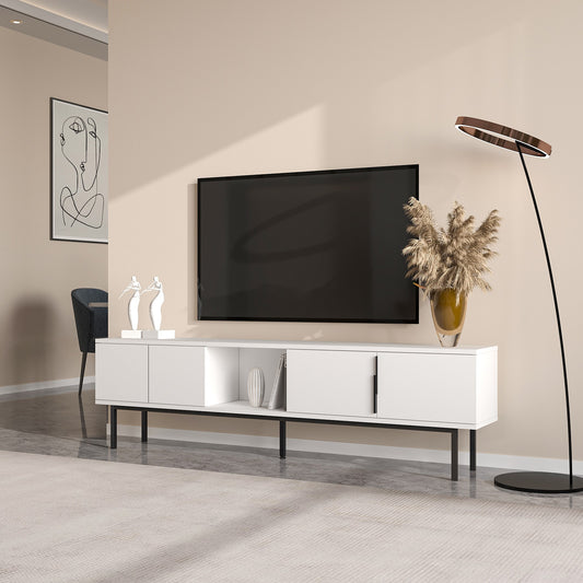 TV komoda niska Ramsey - bijeli