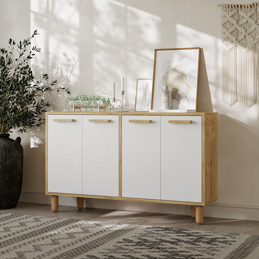 Komoda Venedik - hrast safir, bijela