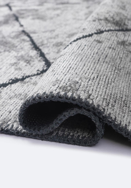 Tepih SPIDER MATTE BLACK, 160 x 230 cm