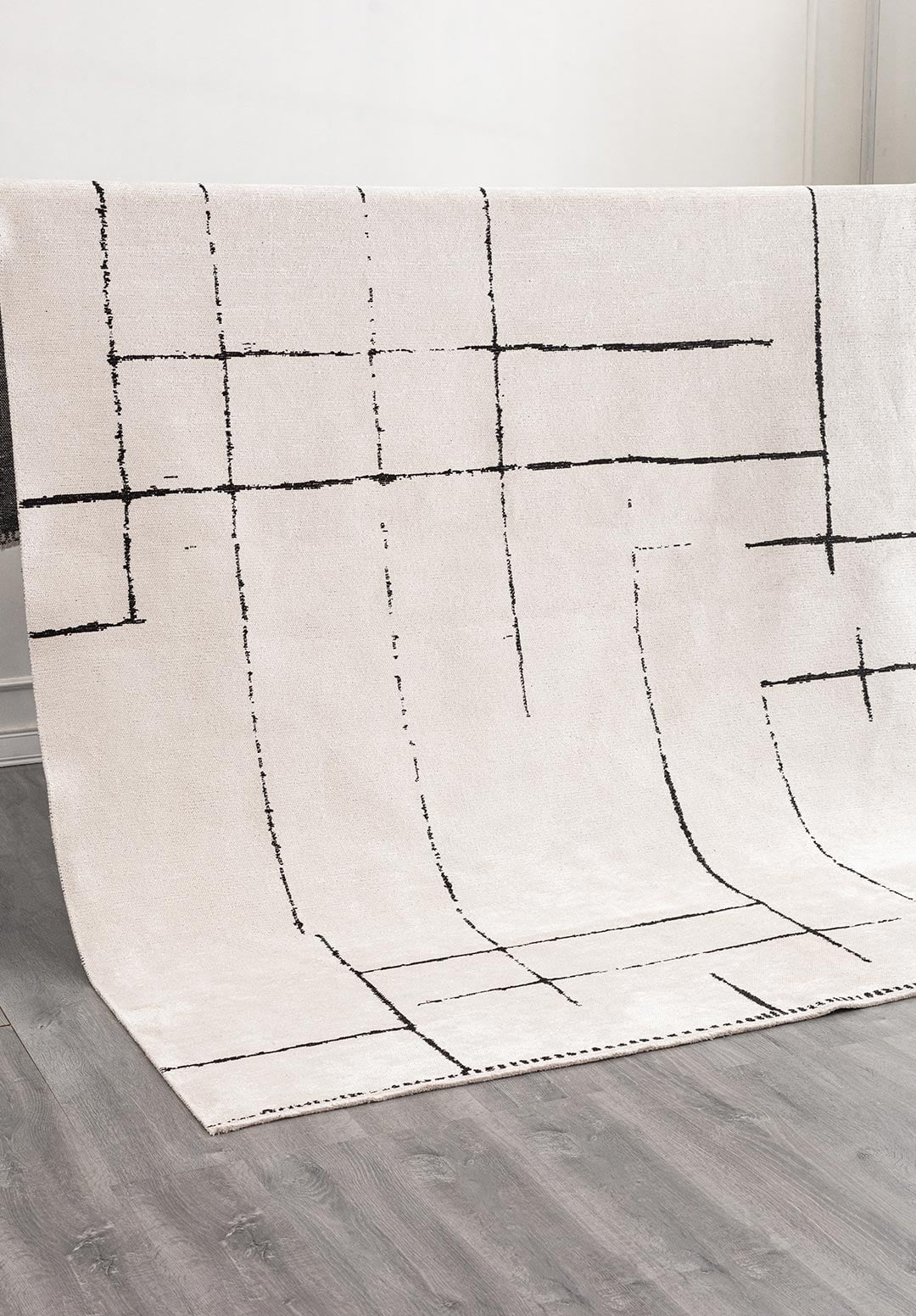 Tepih SCRATCH BLACK, 160 x 230 cm