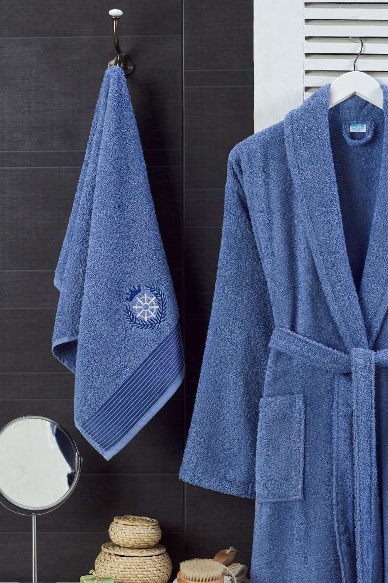 Set ogrtača Cora - Indigo