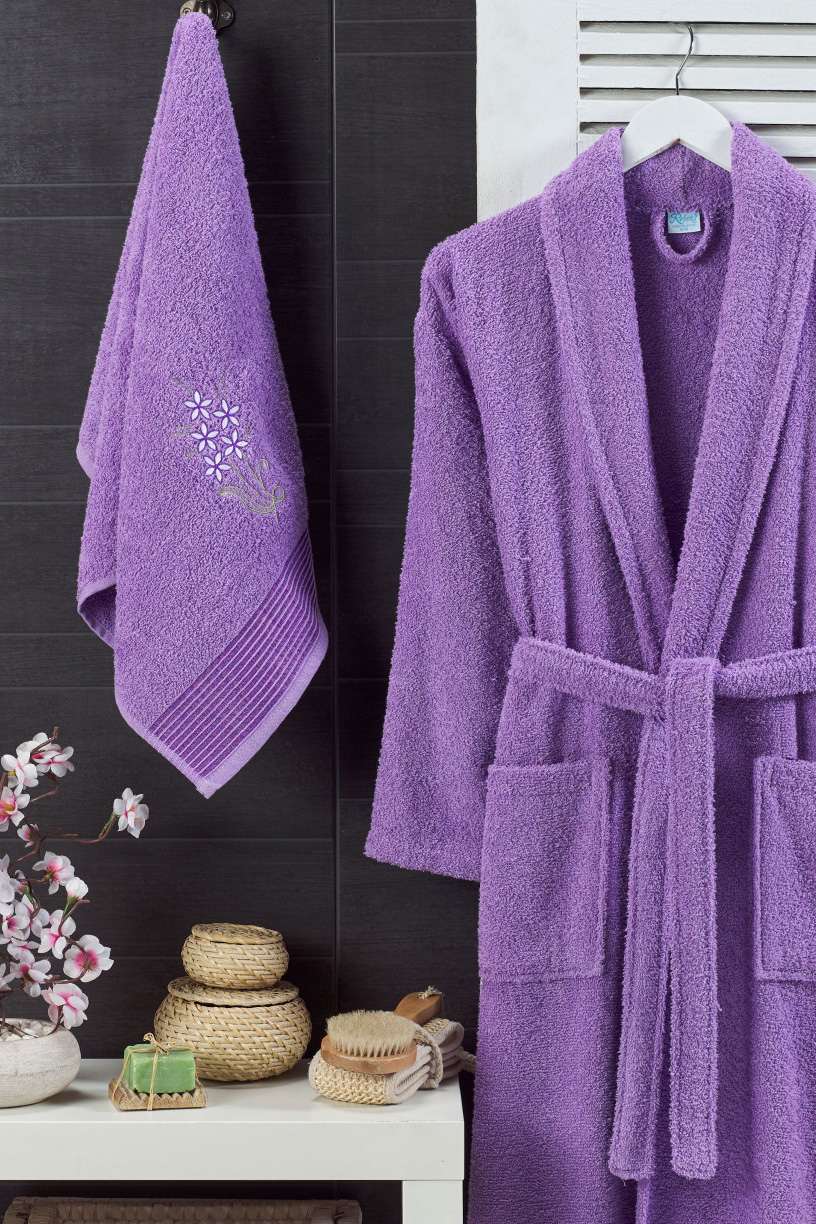 Set ogrtača Cora - Lavanda