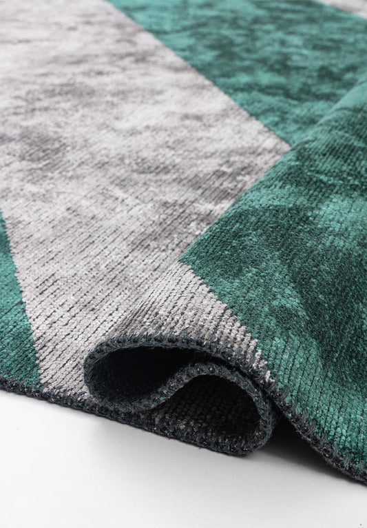 Tepih CORNER DARK GREEN, 200 x 300 cm