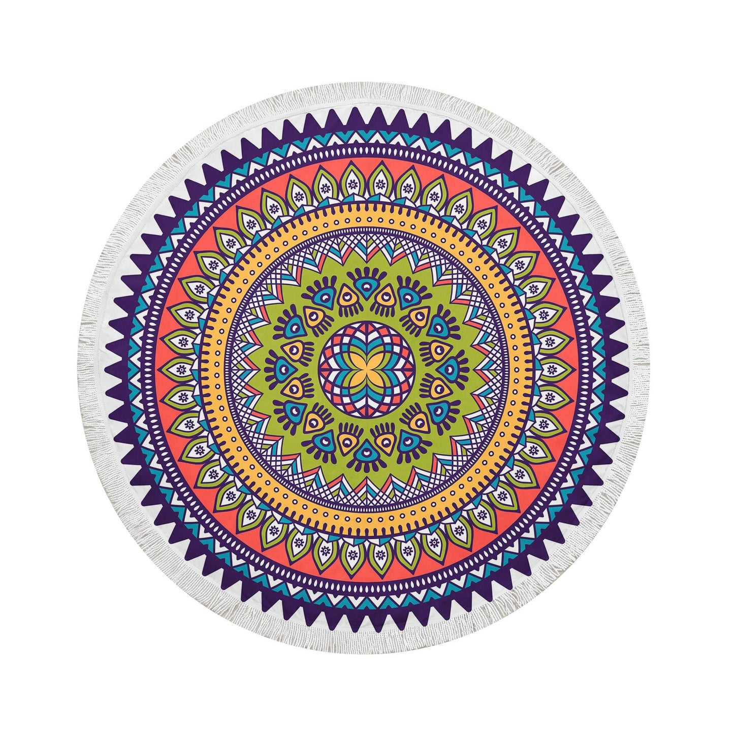 Ručnik za plažu Renkli Mandala
