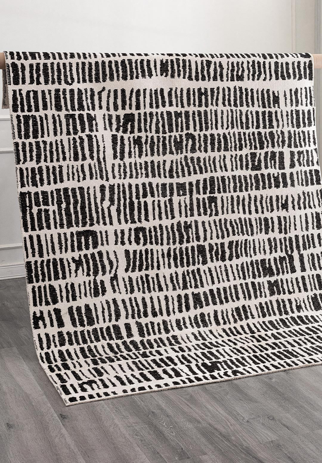 Tepih NET BLACK, 160 x 230 cm