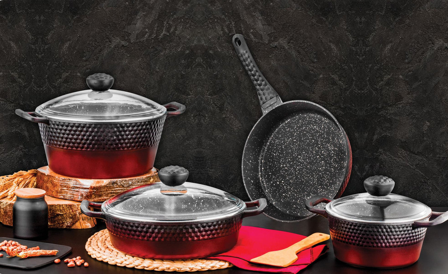 Set lonaca (7 dijelova) ROMAN