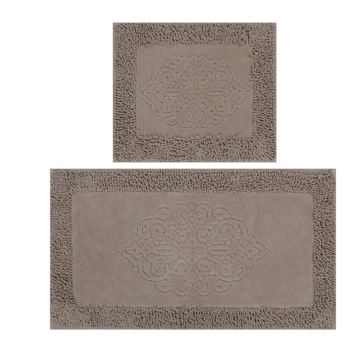 Kupaonski set tepiha PIANTE bež 2 kom, Piante - Beige