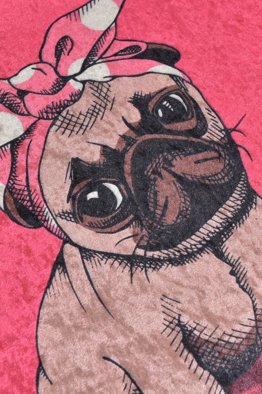 Set kupaonskih prostirki (2 komada) Pink Pug