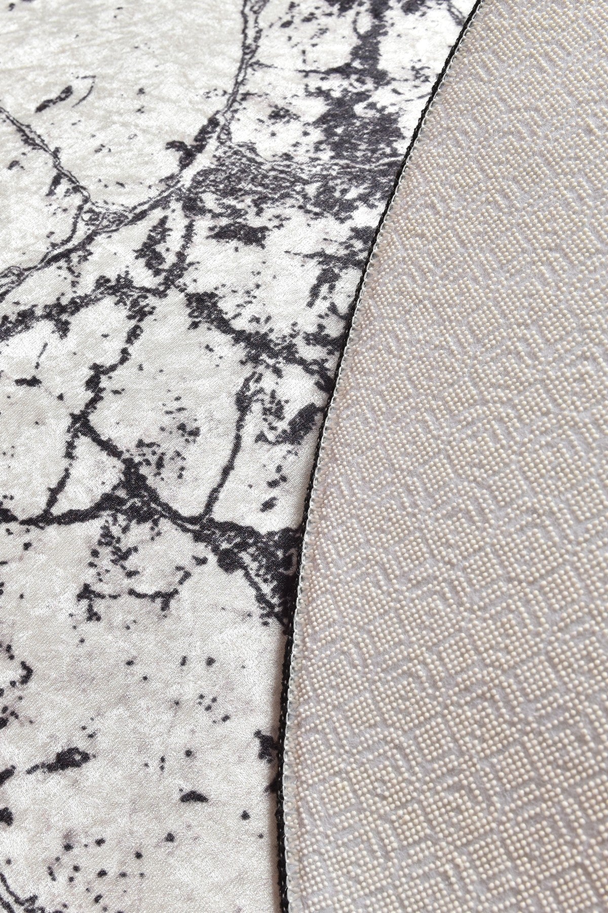 Kupaonski tepih MARBLEL, Marble (100 cm) - White