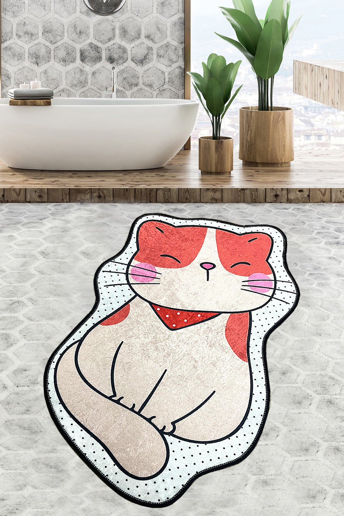 Kupaonska prostirka Katze (80 x 100)
