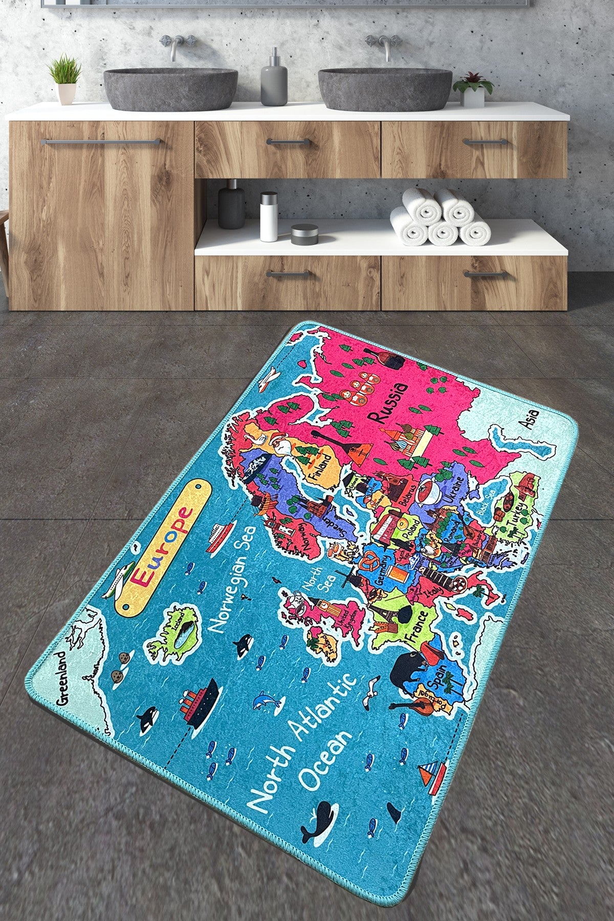 Prostirka kupaonska Carta