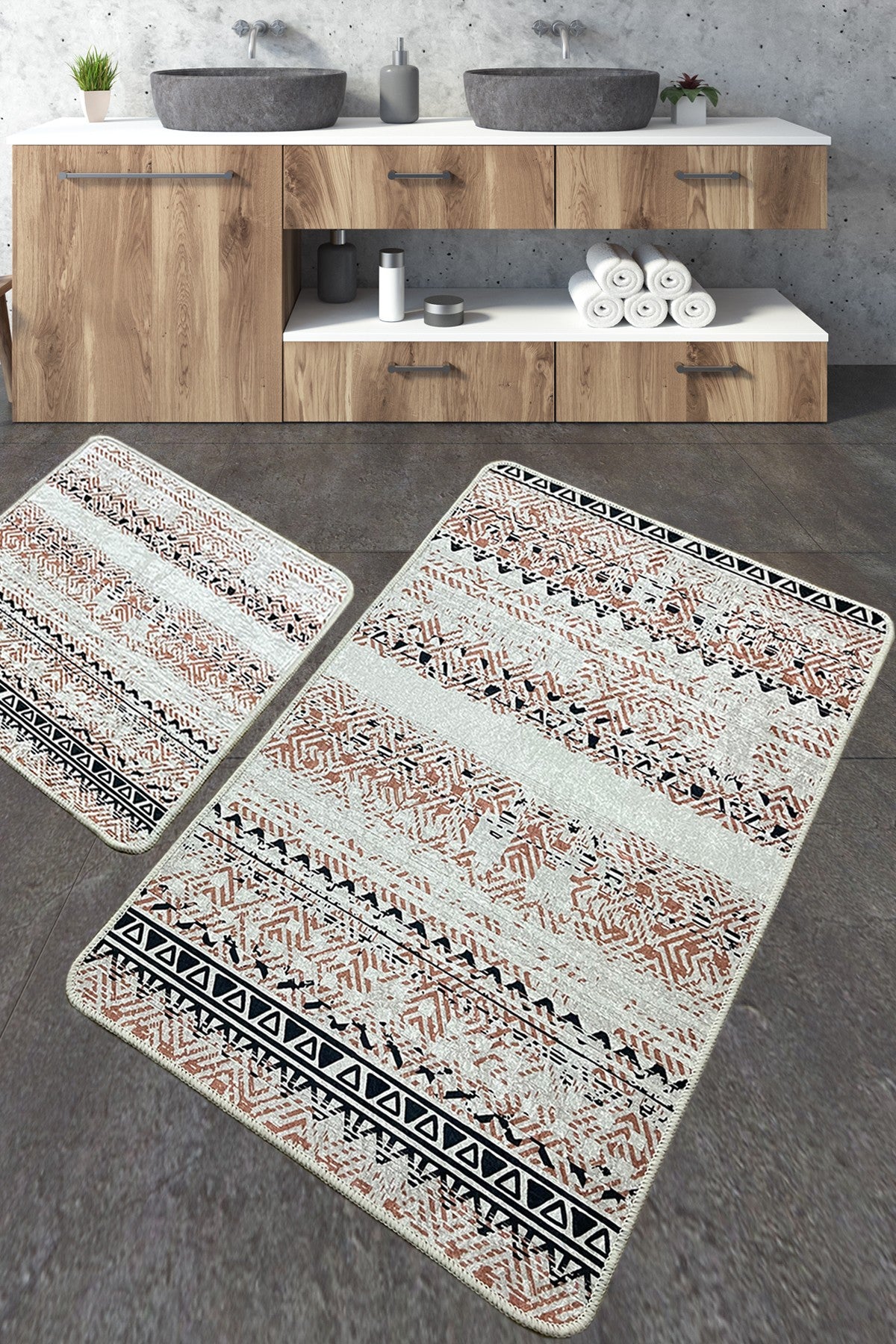 Set kupaonskih prostirki (2 komada) Raquel