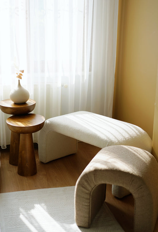 Tabure, Nu Bench - White