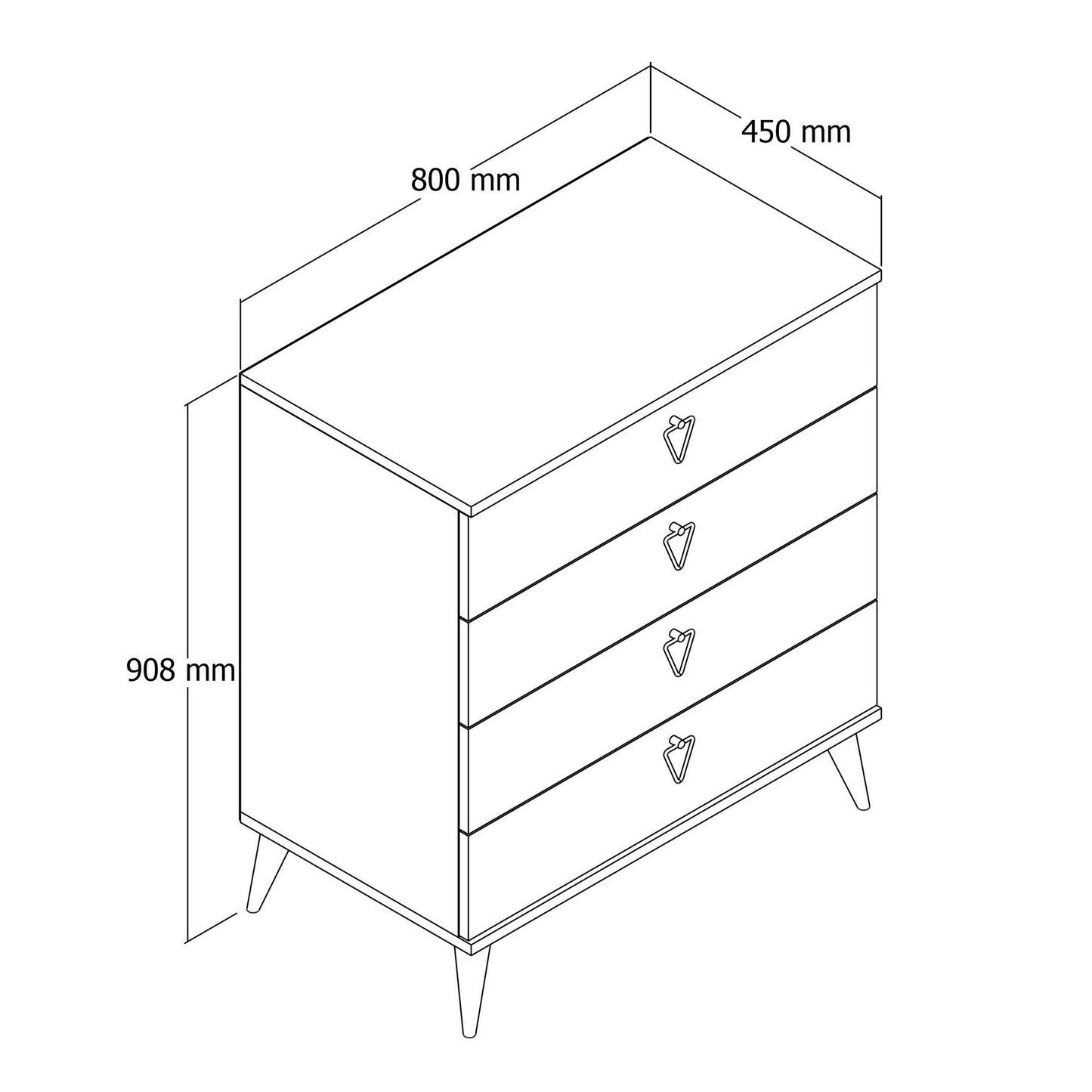 Komoda VERSA, Versa-Ce 3612