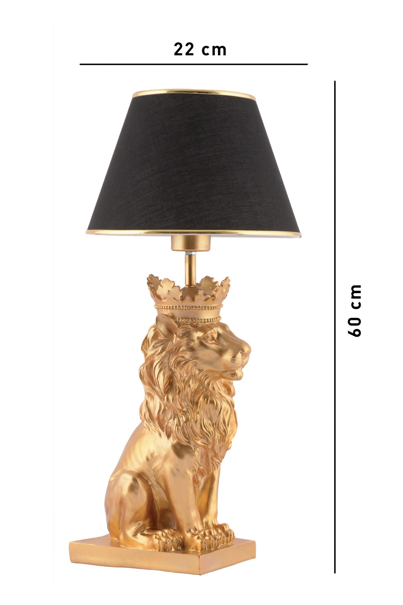 Stolna svjetiljka, Lion King - Black