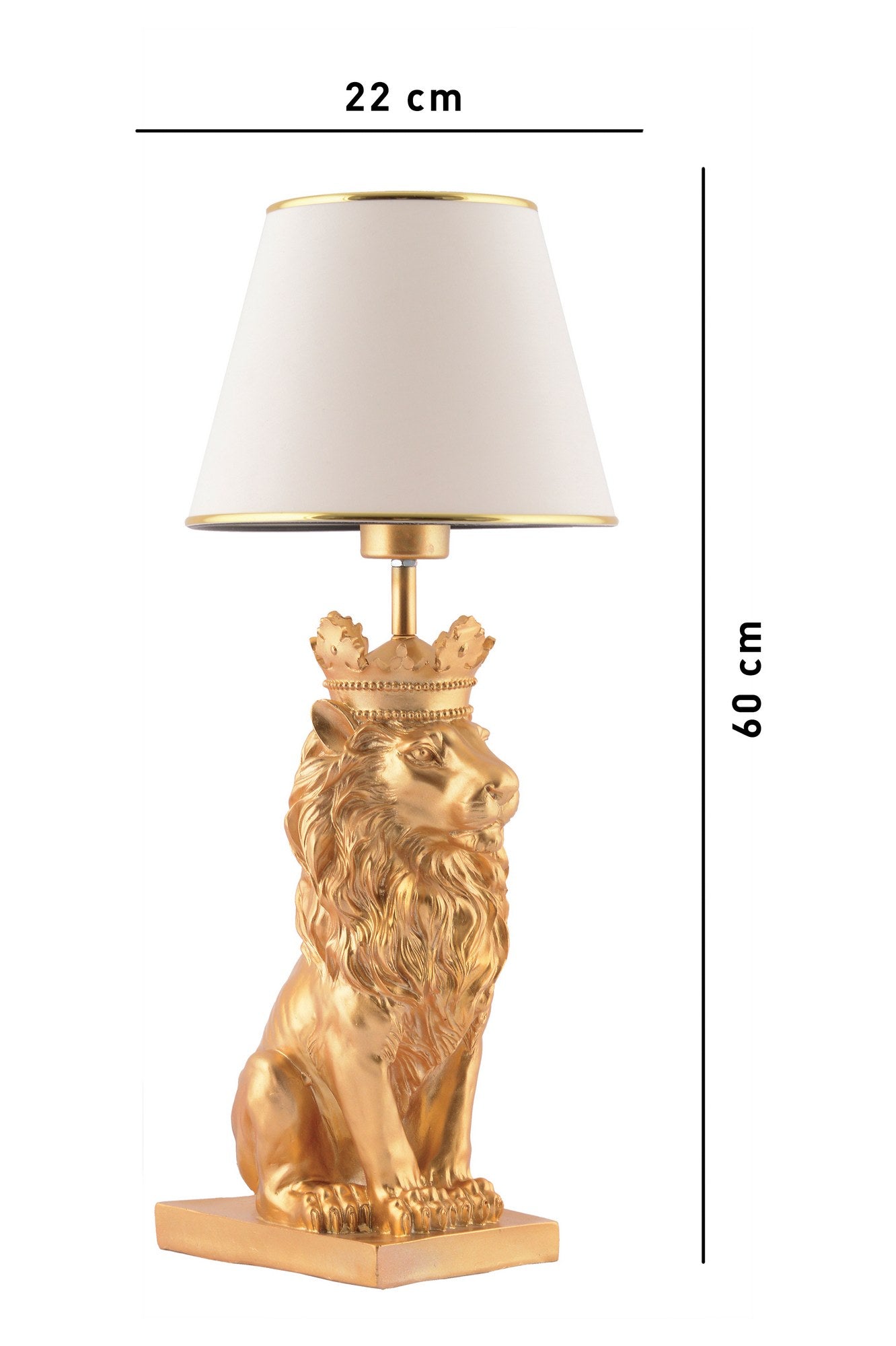 Stolna svjetiljka, Lion King - White