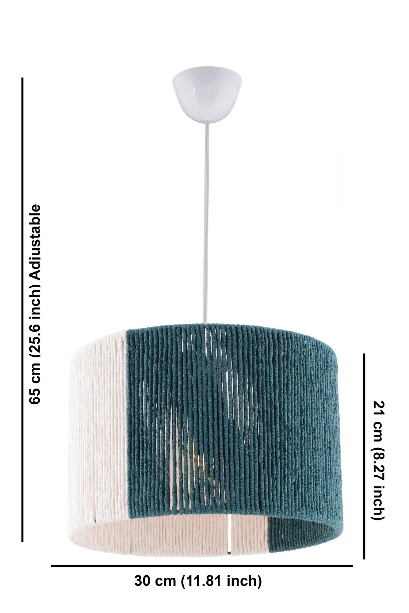 Luster, Cane - Green, White