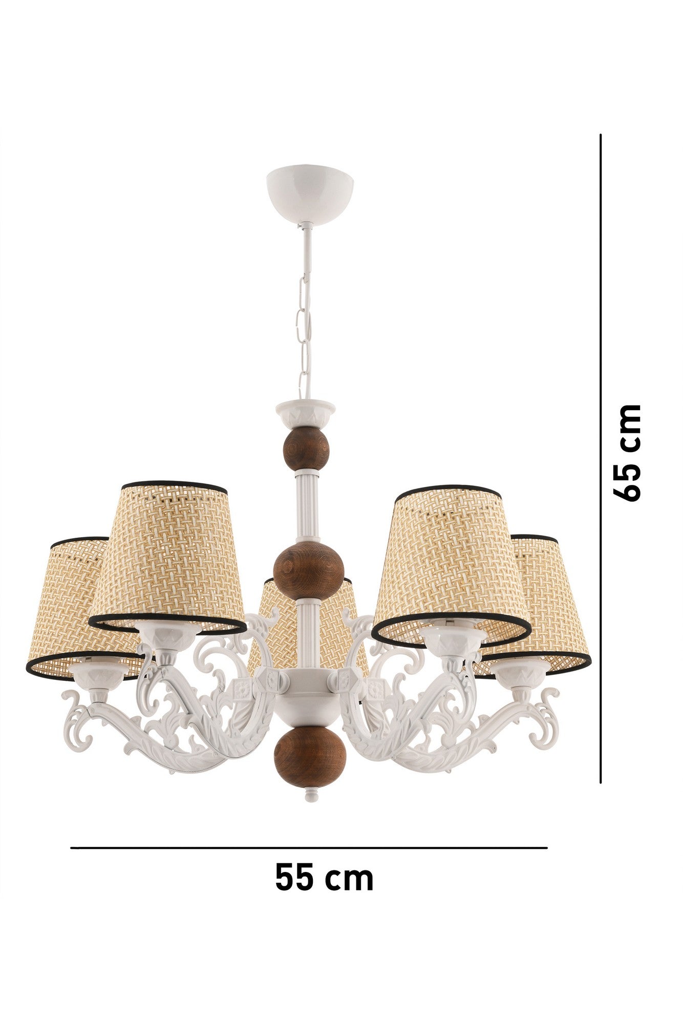 Luster Fiona Coral Wood - bijela, krem