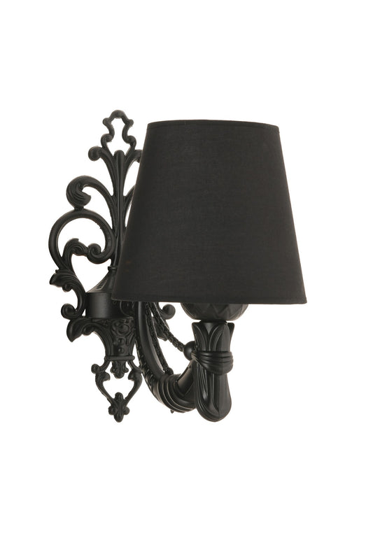Zidna lampa Gloria - crna