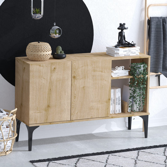 Komoda, Hrast safirCrno, Oscar - DEC0073